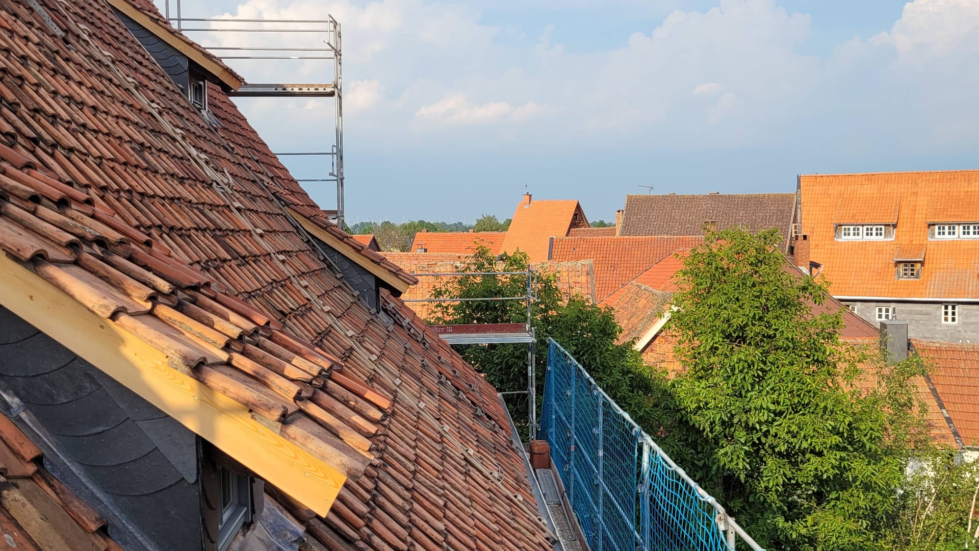 Juni 2021 Blick vom Süddach