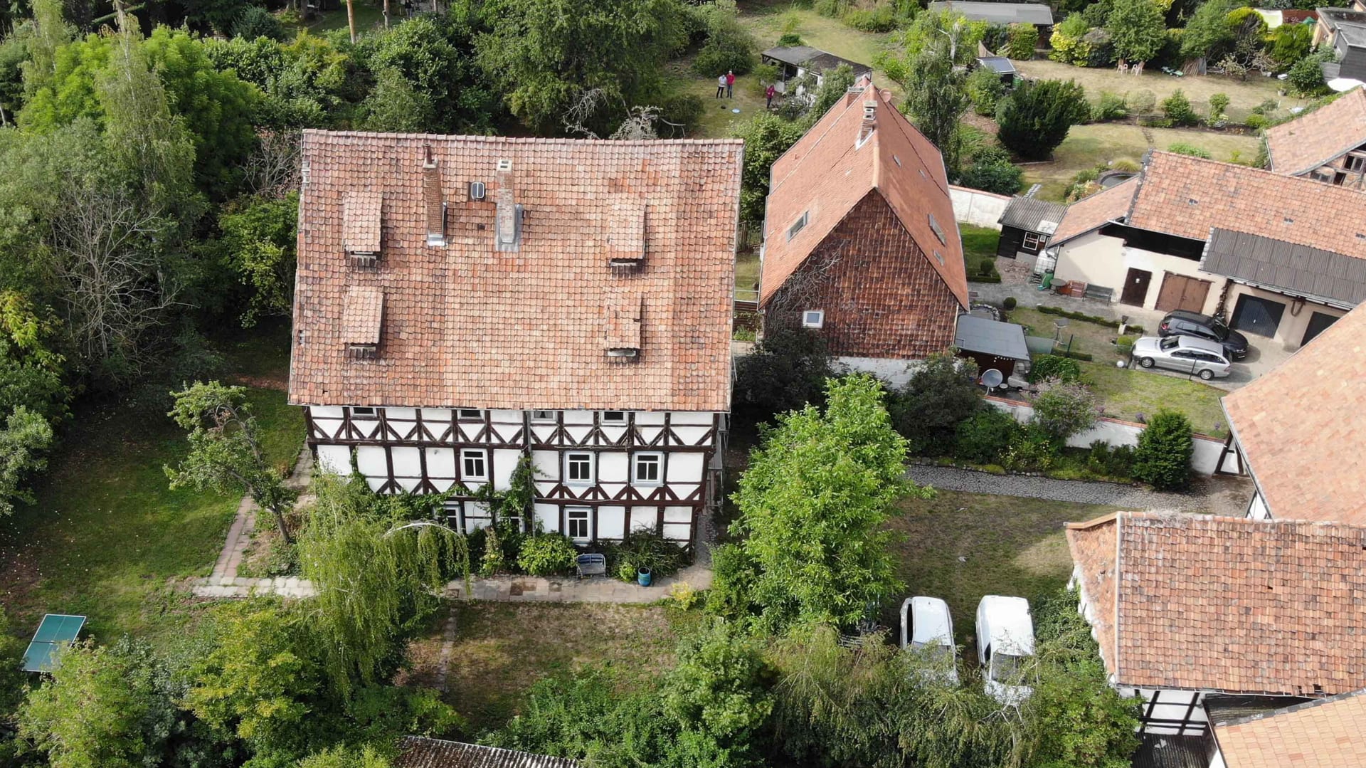 Drohnenaufnahme Südseite August 2020